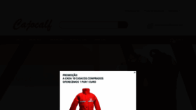 What Cajocalf.pt website looked like in 2020 (6 years ago)