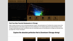 What Chicagosbestrestaurant.com website looked like in 2020 (4 years ago)