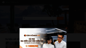 What Cenhomes.vn website looked like in 2020 (4 years ago)