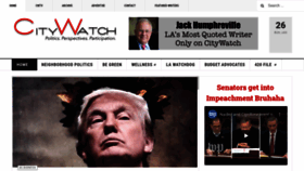 What Citywatchla.com website looked like in 2020 (4 years ago)