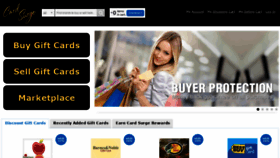 What Cardsurge.com website looked like in 2020 (4 years ago)