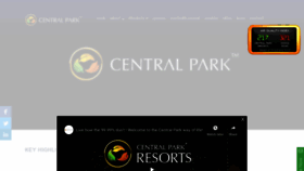 What Centralpark.in website looked like in 2020 (4 years ago)