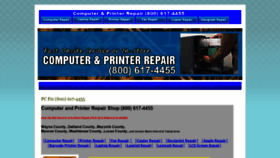What Computerprinterrepair.net website looked like in 2020 (4 years ago)