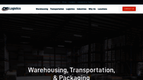 What Cwi-logistics.com website looked like in 2020 (4 years ago)