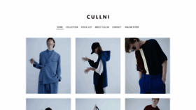 What Cullni.com website looked like in 2020 (4 years ago)