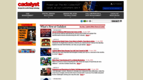 What Cadalyst.com website looked like in 2020 (4 years ago)