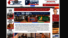What Carpet-wholesale.com website looked like in 2020 (4 years ago)