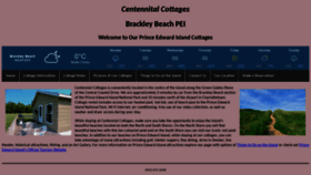 What Centennialcottages.ca website looked like in 2020 (4 years ago)
