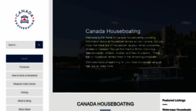 What Canadahouseboating.ca website looked like in 2020 (4 years ago)
