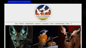 What Cawildlife.org website looked like in 2020 (4 years ago)