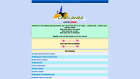 What Chatlanka.com website looked like in 2020 (4 years ago)