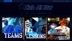 What Cluballstar.com website looked like in 2020 (4 years ago)