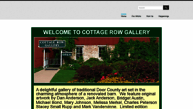 What Cottagerowgallerydc.com website looked like in 2020 (4 years ago)