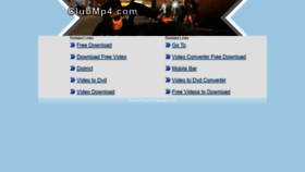What Clubmp4.com website looked like in 2020 (4 years ago)