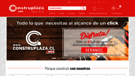 What Construplaza.cl website looked like in 2020 (4 years ago)