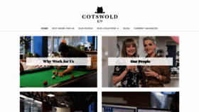 What Careers.cotswoldco.com website looked like in 2020 (4 years ago)