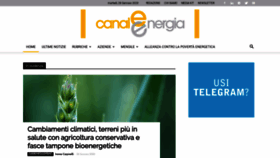 What Canaleenergia.com website looked like in 2020 (4 years ago)