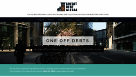 What Creditdebtlegal.co.uk website looked like in 2020 (4 years ago)
