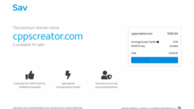 What Cppscreator.com website looked like in 2020 (4 years ago)