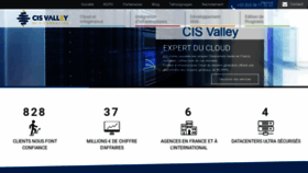 What Cis-valley.fr website looked like in 2020 (4 years ago)