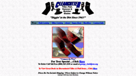 What Cleancutter.com website looked like in 2020 (4 years ago)