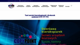 What Copypoint.net.pl website looked like in 2020 (4 years ago)