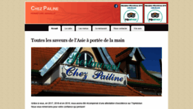 What Chezpailine.fr website looked like in 2020 (4 years ago)