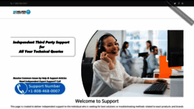 What Callvoicesupport.com website looked like in 2020 (4 years ago)