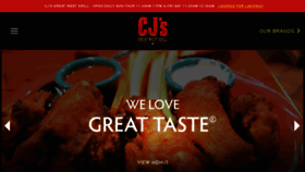What Cjsgreatwestgrill.com website looked like in 2020 (4 years ago)