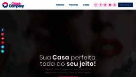 What Casacompany.com.br website looked like in 2020 (4 years ago)
