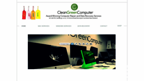 What Cleangreencomputer.co.nz website looked like in 2020 (4 years ago)