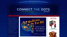 What Connectthedotsusa.com website looked like in 2020 (4 years ago)