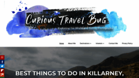 What Curioustravelbug.com website looked like in 2020 (4 years ago)