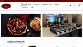 What Chef.co.za website looked like in 2020 (4 years ago)
