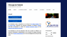 What Chirurgie-obesite-strasbourg.fr website looked like in 2020 (4 years ago)