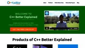 What Cppbetterexplained.com website looked like in 2020 (5 years ago)