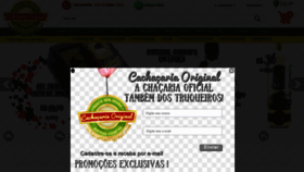 What Cachacariaoriginal.com website looked like in 2020 (4 years ago)