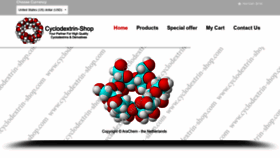 What Cyclodextrin-shop.com website looked like in 2020 (4 years ago)
