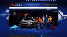 What Czech-airport-shuttle.com website looked like in 2020 (4 years ago)
