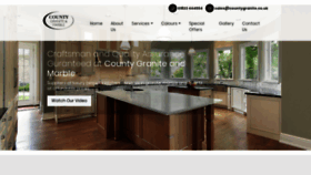 What Countygranite.co.uk website looked like in 2020 (4 years ago)