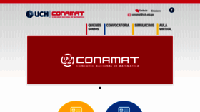 What Conamat.edu.pe website looked like in 2020 (4 years ago)