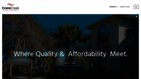 What Crane-creek-apartments.com website looked like in 2020 (6 years ago)