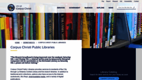 What Cclibraries.com website looked like in 2020 (4 years ago)