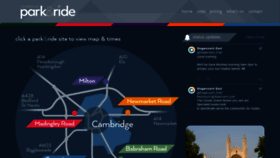 What Cambridgeparkandride.info website looked like in 2020 (4 years ago)