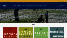 What Corsi.upbeduca.eu website looked like in 2020 (4 years ago)