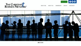 What Christianbusinessnetwork.com website looked like in 2020 (4 years ago)