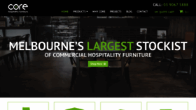 What Chairsandtablesonline.com.au website looked like in 2020 (4 years ago)
