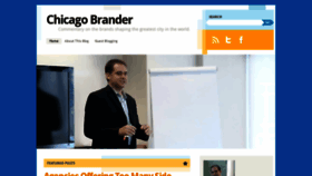 What Chicagobrander.com website looked like in 2020 (4 years ago)