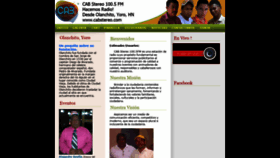 What Cabstereo.com website looked like in 2020 (4 years ago)