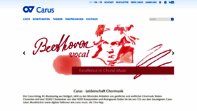 What Carus-verlag.com website looked like in 2020 (4 years ago)